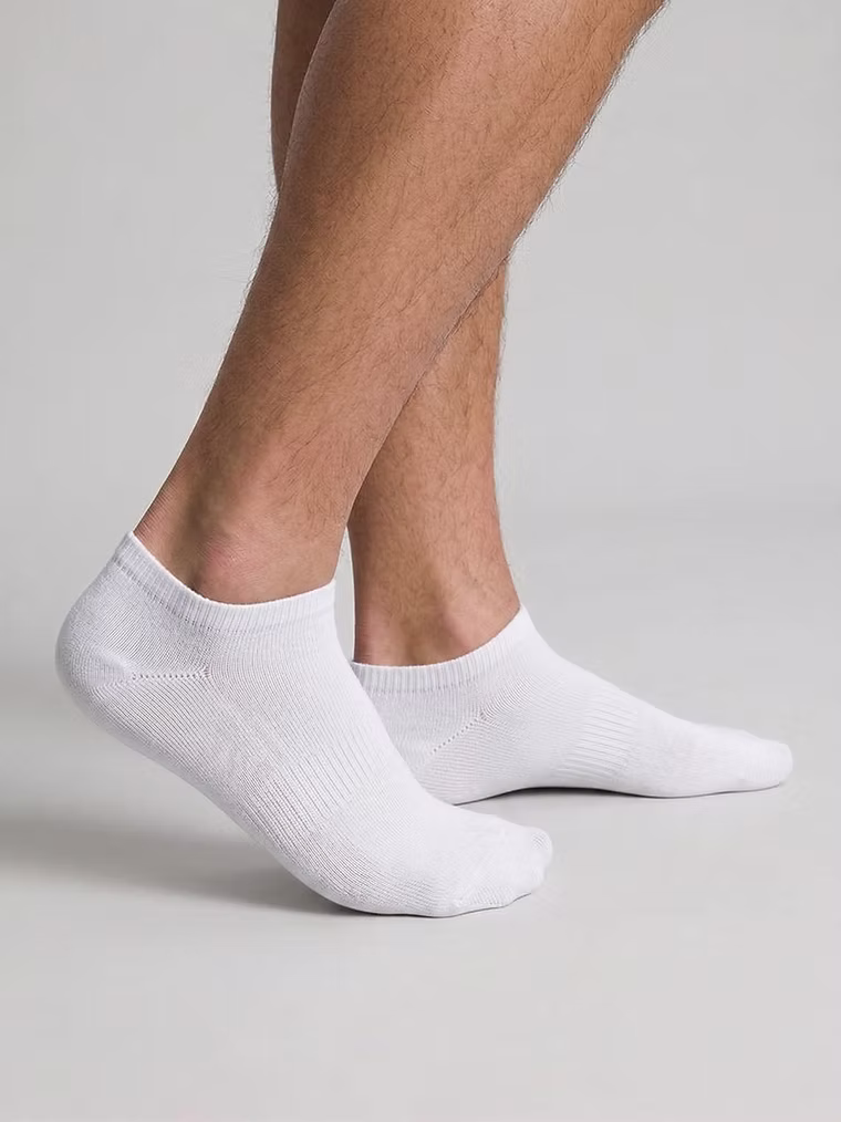 White Essential No-Show Sock (Men's)