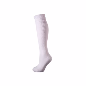 White Mild Compression Acrylic Socks 8-15 mmHg (Women's)